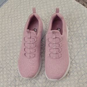 Skechers Pink Sneakers Lightweight Breathable Design